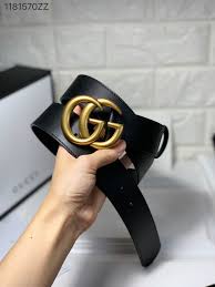 Black And Gold Gucci Belt Womens Gucci Unisex Woman Man Plain Leather Belt Black With Gold Double G Buckle Unisex Women Leather Gucci