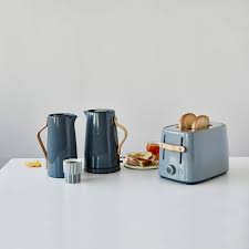 Whether you don't use your kettle and toaster that much or you're typically passionate about keeping your kitchen spotless. Stelton Emma Electric Kettle In Color Stelton Tea Kitchen Danish Design