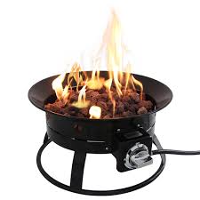 Camp chef redwood port pro fire pit. 48cm Bbq Firepit Bowl For Garden Lava Rocks Base Home Essential Pre Arrival Offer Outdoor Gas Fire Pit Portable Lpg Patio Heater With Hose Camping Free Weatherproof Protection Cover Garden Outdoors