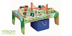 The 33099 brio play table is the perfect wooden train table for your brio wooden railway trains, tracks and sets. Brio Train Table Playset