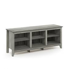 Check spelling or type a new query. Furinno Jensen Tv Stand With Shelves For Tv Up To 65 Inch French Oak Grey Walmart Com Walmart Com