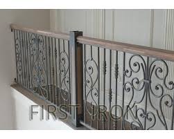 Interior stair railings can make your home look completely different. Elegant And Modern Interior Wrought Iron Railings For Stairs Buy Images Of Interior Ornamental Iron Stairs Railing Interior Stair Railing Los Angeles Decorative Indoor Wrought Iron Railings Product On Alibaba Com
