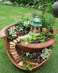 This Farm S Giant Lavender Labyrinth Looks Like Something Out Of A Fairy Tale Fairy Garden Pots Broken Pot Garden Miniature Fairy Gardens