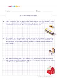 5th grade math problems worksheets with answers math problems for 5th graders with solutions
