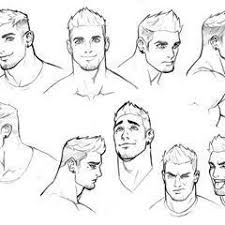 Drawing Reference Comic Face Male Face Drawing Face Sketch