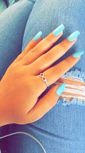 Nie udało się przetłumaczyć tej oferty na język polski. Baby Blue Matte Coffin Nails Blue Coffin Nails Baby Blue Nails Blue Matte Nails