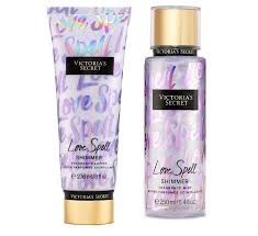 Mixed Items 29584 Love Spell Shimmer Victoria S Secret Fragrance Body Mist Loti In 2020 Victoria Secret Fragrances Lotion Gift Sets Victoria Secret Perfume Body Spray