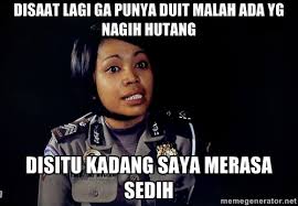 Gambar gokil ini mampu kalian memanfaatkan untuk bahan standing whatsapp, story instagram, status facebook, story facebook, photo. 70 Meme Dan Dp Bbm Lucu Tentang Hutang Meme Kocak Bikin Ngakak