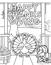 Free, printable coloring pages for adults that are not only fun but extremely relaxing. Happy Thanksgiving 4 Coloring Page Crafting The Word Of God