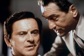 The introduction of robert de niro and hit mob movie goodfellas. Pesci And De Niro Goodfellas Blank Template Imgflip