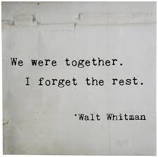 We Were Together I Forget The Rest Canvas Wall Art Inspirational Wall Art Wall Phrases Word Wall Art