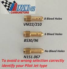 Vm22 210 Mikuni Pilot Jet Most Vm Carbs