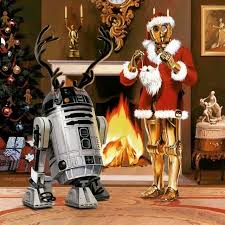 Merry Christmas Eve C3po R2d2 Starwars Holidays Star Wars Art Star Wars Holiday Special Star Wars Christmas