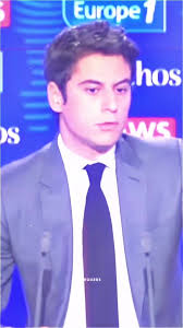 Caricature Gabriel Attal