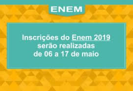 Onde terão 45 questões para cada área do conhecimento aplicada, que são: Inscricoes Enem 2019