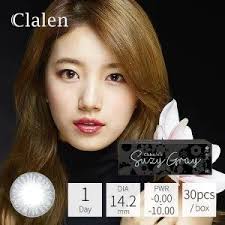 Clalen Iris 1 Day Suzy Gray Color Contact lenses|EEConshop