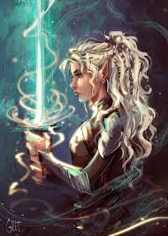 Elf Of Light By Gretlusky On Deviantart Character Art Fantasy Character Design Character Inspiration