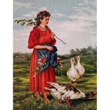 Check spelling or type a new query. Cross Stitch Kit Girl With Geese