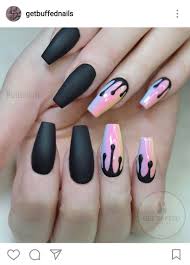 Black Matte Ombre Nails With Drops Getbuffednails Best Acrylic Nails Cute Acrylic Nail Designs Pretty Nail Designs Discover pinterest's 10 best ideas and inspiration for acrylic nails.