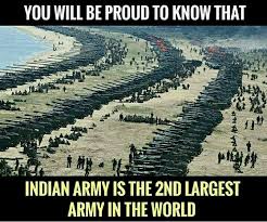 Proud To Be A Part Of Great Military Power India Facts True Interesting Facts Unique Facts