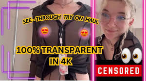 Nude Try On Haul Videos - See-through, NSFW Dresses - Page 180 Of 304 -  YTBoob