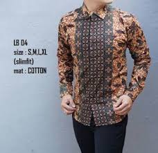 Baju Batik Pria Lengan Panjang Model Baju Pria Terbaru Model Baju Pria Pakaian Pria Batik