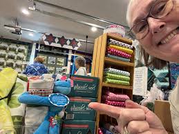 Visiting quilt shops in Salem, Eugene, and more