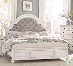 Baylesford Antique White Upholstered Panel Bedroom Set From Homelegance Coleman Furniture White Bedroom Set Bedroom Set Master Bedroom Furniture