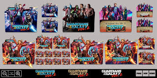 The guardians must fight to keep their newfound family together as they unravel the mysteries of peter quill's true parentage. Guardians Of The Galaxy Vol 2 2017 Icon Pack By Bl4cksl4yer On Deviantart