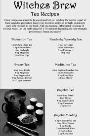 Witches Brew Witchcraft Spells Wiccan Rituals Witchcraft Supplies And Magic Supplies With Images Tea Recipes Witches Brew Brewing Tea