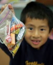 Saratoga students send trick-or-treat sweets to troops overseas