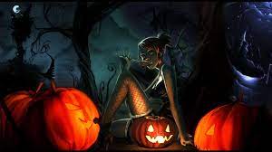Halloween Cartoons Click On Above Image For A 1920x1080 Wallpaper Scary Halloween Pictures Halloween Backgrounds Halloween Art