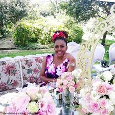 The glitzy and glamourous affair was a star studded event with the likes of basetsana kumalo, dr. Basetsana Kumalo Wears Floral Hair Accessory To Garden Tea Party Justnje
