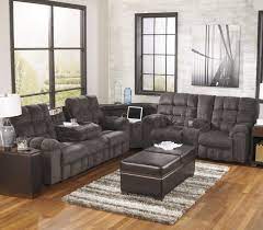 Fabric sectional sofas with recliners and cup holders. Signature Design By Ashley Acieona Slate Reclining Sectional Sofa With Right Side Loveseat Cup Holders And Charging Station Royal Furniture Reclining Sectional Sofas