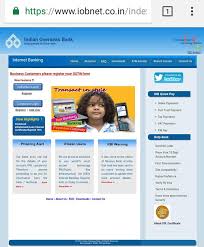 Internet banking has updated the traditional banking systems by making it easy using online money transaction processes. Indian Overseas Bank Https Www Iobnet Co In Index Html Register For Iob Internet Banking Today Facebook