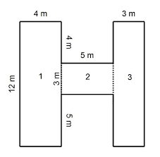 The area of the figure is 60 60 square units. Calculating The Area Of Compound H Shapes Owlcation