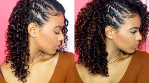 25 beautiful side braid hairstyles to pair with bohemian wardrobes. Chelliscurls Wash Go With 3 Side Braids Youtube