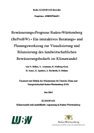 Die amtierenden ministerpräsidenten haben ihre wiederwahl gesichert. Bewasserungs Prognose Baden Wurttemberg Beprobw Ein Interaktives Beratungs Und Planungswerkzeug Zur Visualisierung Und Bilanzierung Des Landwirtschaftlichen Bewasserungsbedarfs Im Klimawandel