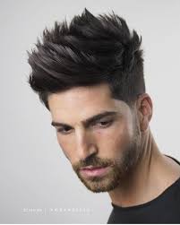 Key quiff hairstyles for men. Textured Quiff Hairstyle Quiff Hairstyles Spiked Hair Mens Hairstyles Short