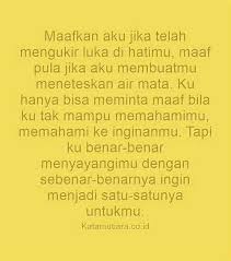 Dalam kehidupan kita, sedih dan bahagia bagaikan dua mata uang yang datang silih berganti tanpa permisi lebih dahulu. Kata Bijak Permintaan Maaf Yang Menginspirasi