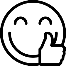 Dancing girls emoji coloring page. Download Smile Thumbs Up Emojis Printable Coloring Pages Full Size Png Image Pngkit