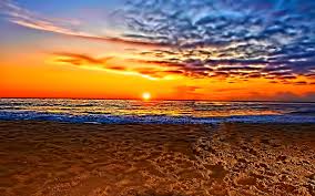 Decorate your desktop with this stunning beautiful beach palm sunset wallpaper. Sunset Wallpaper Windows 10 Beach Background Novocom Top