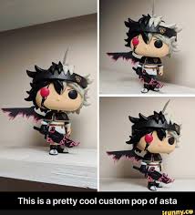This Is A Pretty Cool Custom Pop Of Asta This Is A Pretty Cool Custom Pop Of Asta Ifunny Black Clover Anime Black Clover Manga Pop Custom