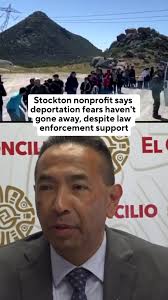 Jose Rodriguez, CEO of El Concilio, a nonprofit that works firsthand with  the undocumented population in Stockton, California, says that fears of  deportations remain high within three months into ...