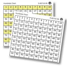 Consumable Hundreds Chart