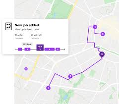 What is the most optimal route along all of your destinations? Route Optimisation Software Verizon Connect Australia