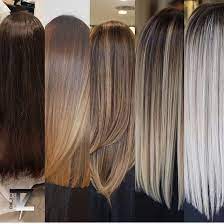 This Is How It Should Look Like Your Journey From Box Dye To Highly Bleached White Black To Blonde Hair Black Hair Dye Blonde Box Dye