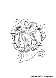 Nightmare Before Christmas Drawing - How To Draw A Nightmare Before  Christmas Step By Step