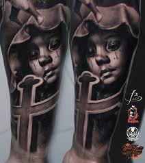 We did not find results for: New School Style Colored Forearm Tattoo Of Crying Girl In Hood With Cross Tattooimages Biz