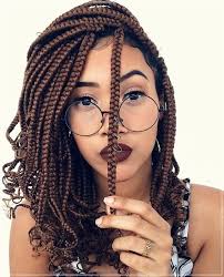 It makes a contrast from the rest of the braid. African Braided Hairstyles 19 Short And Curly Haircuts